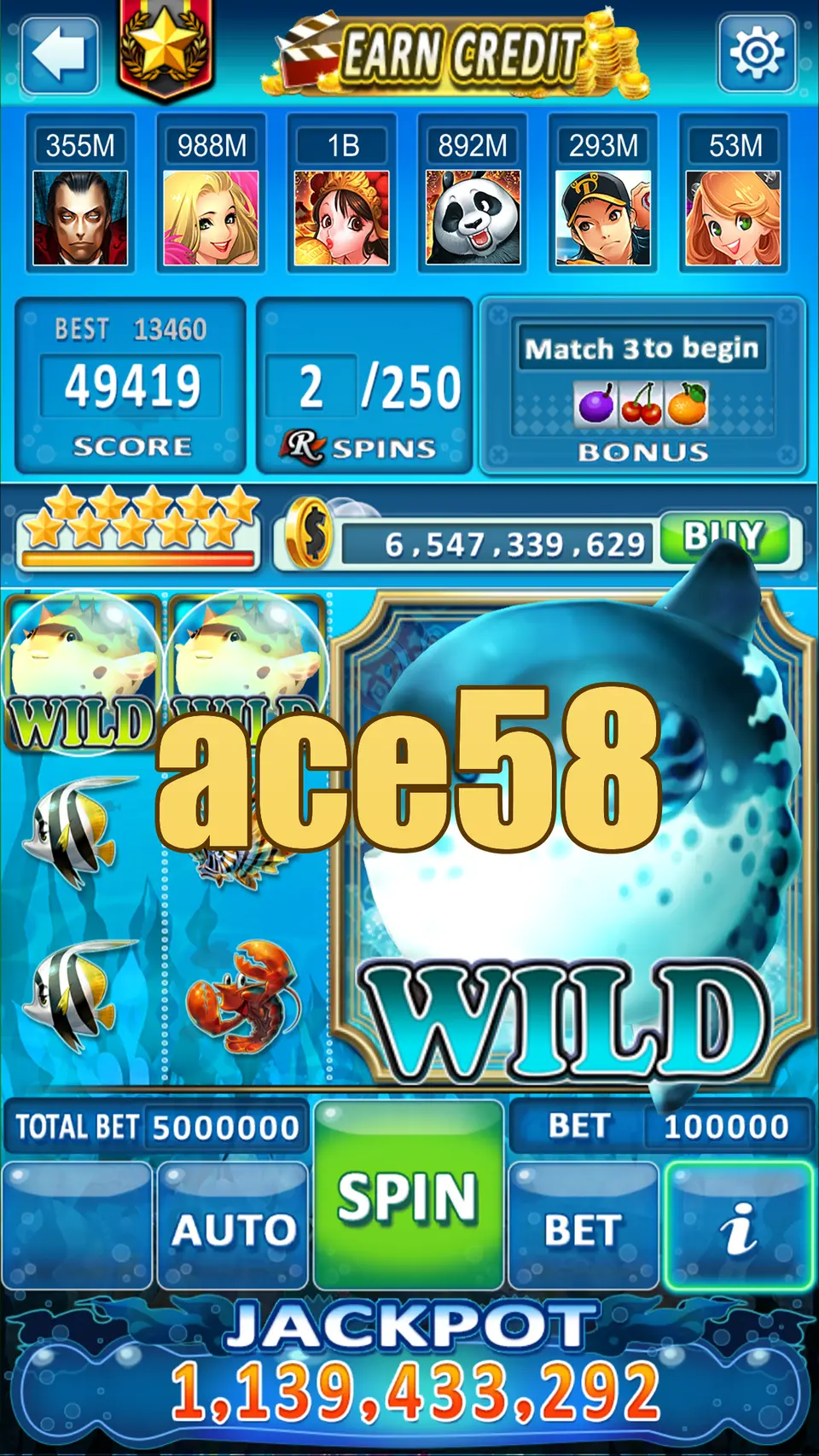 ace58 Mag-login